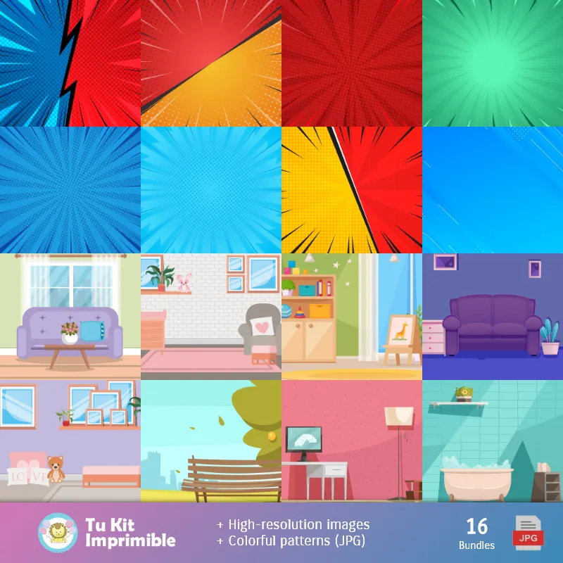 Fondos | La fête des pères - Papiers numériques pour décoration