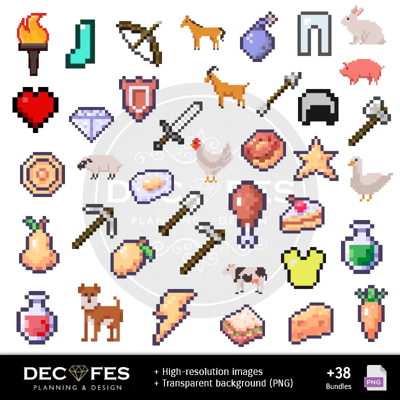 Accesorios | Minecraft Digital Paper - 可打印为Scrapbook和DIY