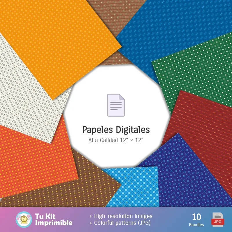 Collages | Minecraft Muster und Texturen - Scrapbook und Party Kits