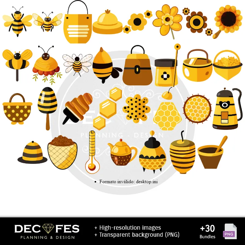 Accesorios | Scrapbook Abejitas - Diseños Imprimibles para Manualidades